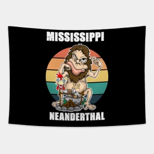 Mississippi Neanderthal Thinking Tapestry