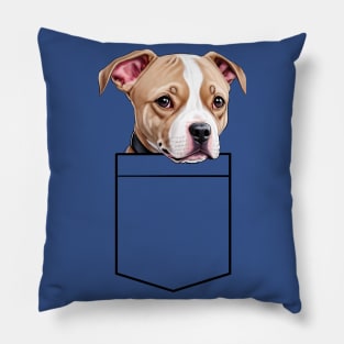 Puppy Breast Pocket Bag Pillow