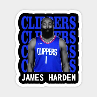 Los Angeles Clippers James Harden 1 Magnet