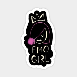 emo girl Magnet