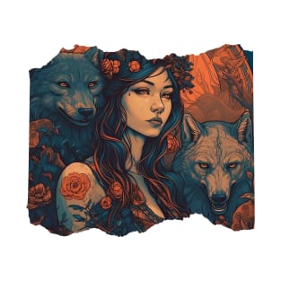 She Wolf Daughter T-Shirt