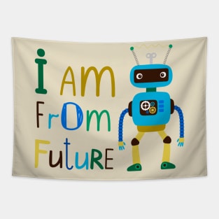 Robot From Future Tapestry