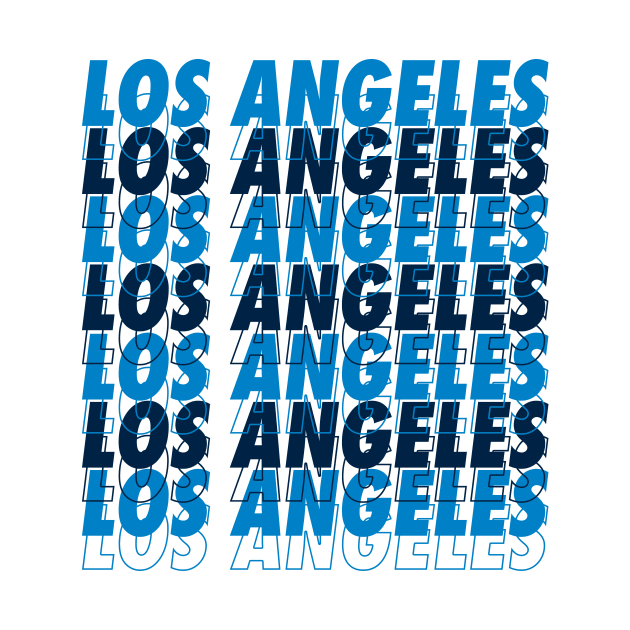 Los Angeles - Echo Graphic by downformytown