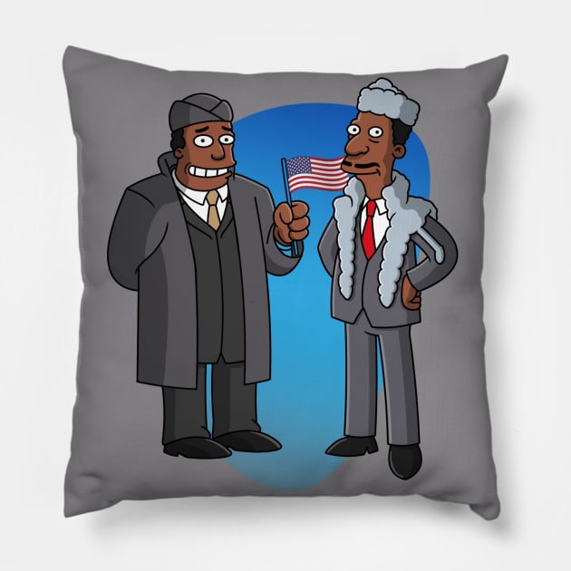 Coming 2 America Pillow by GarryDeanArt