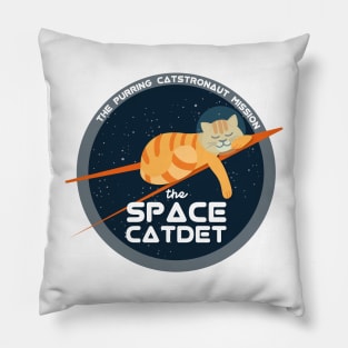 Space Cat | Funny Astronaut | Space Gift Ideas Pillow