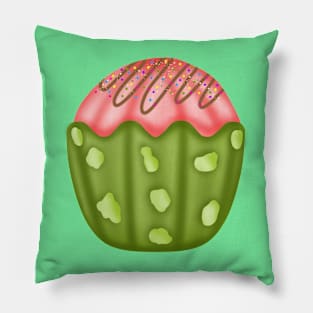 Cute red watermelon cupcake. 🍉 Pillow