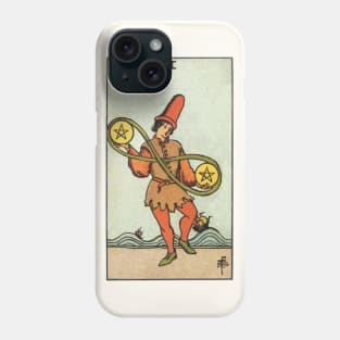 TWO OF PENTACLES Phone Case