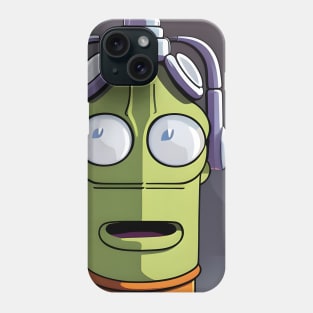 Green robot Phone Case