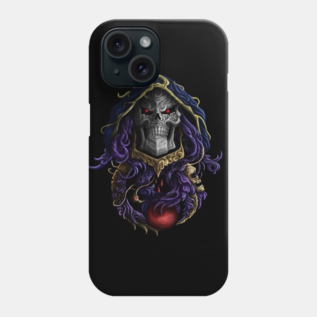 skeleton, overlord Phone Case by Hedgeh0g