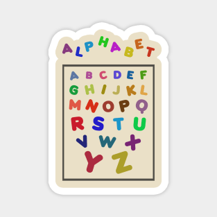 ALPHABET Magnet