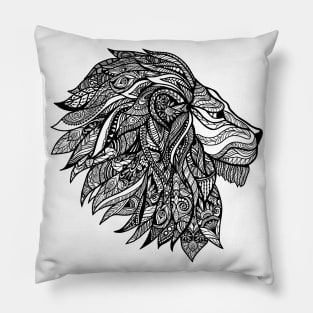 Lion Head Pillow