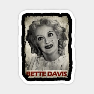 Bette Davis Scary Eyes Magnet