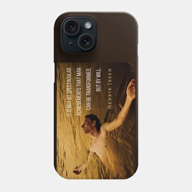 Henrik Ibsen Phone Case by artbleed