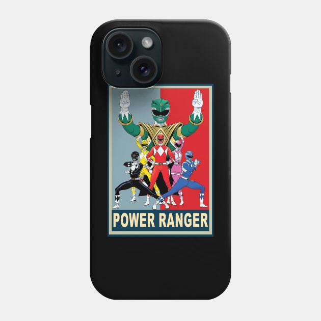 Pink Power Ranger's Fearless Battle Stance Phone Case by RonaldEpperlyPrice