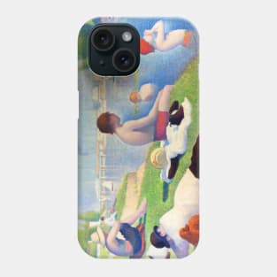 Bathers at Asnières Phone Case