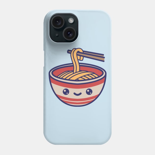 Kawaii Ramen Noodles Cute Japanese Anime Gift Phone Case by basselelkadi