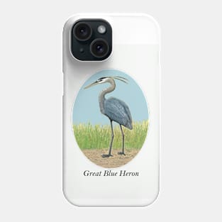 Great Blue Heron Phone Case