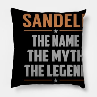 SANDELL The Name The Myth The Legend Pillow