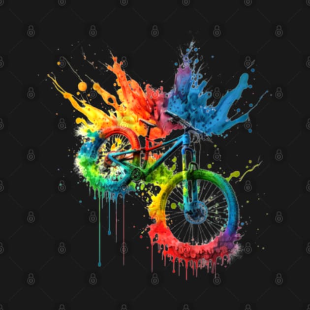 COLORFUL MOUNTAIN BIKE by A&A