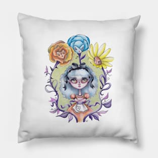 Wicked Alice Garden Pillow