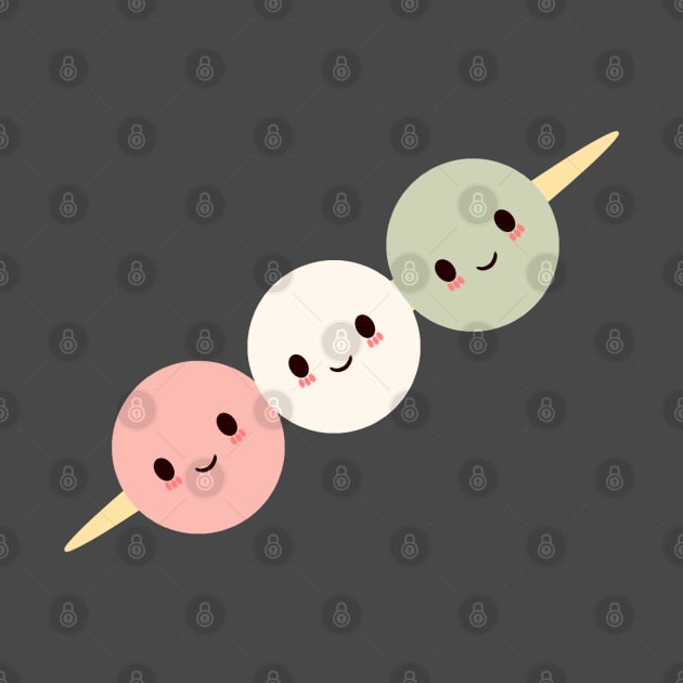 Kawaii Dango Smile by Miitee