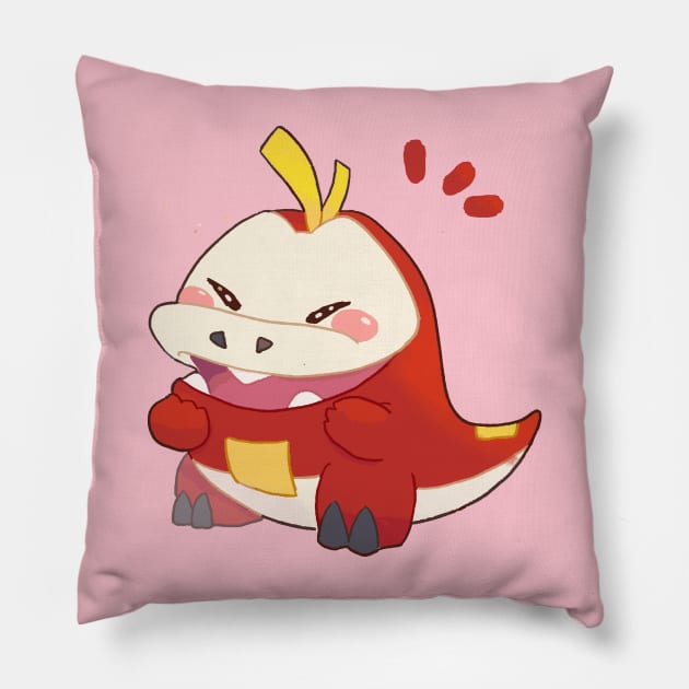 The fire starter Pillow by ly.s_art