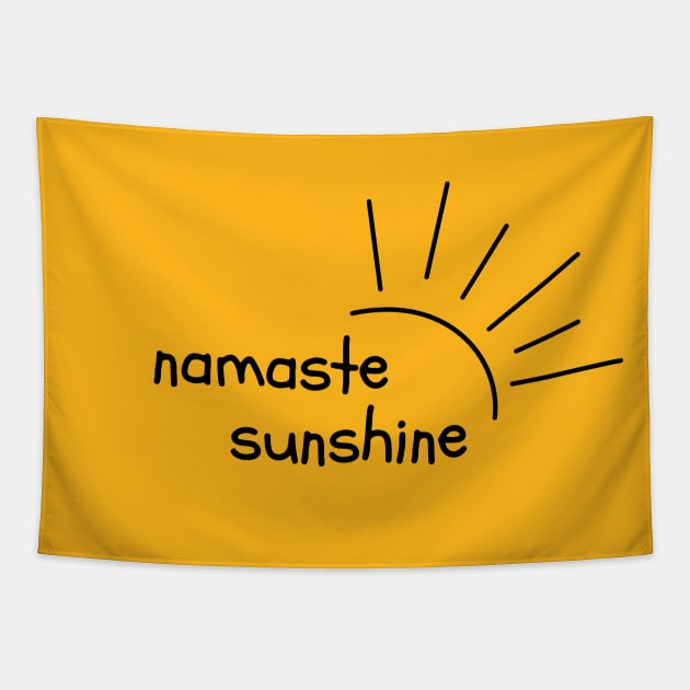 Namaste Sunshine Tapestry by Food in a Can