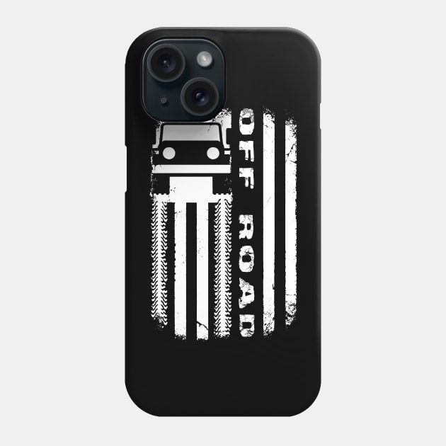 Off Road Flag Phone Case by BoneheadGraphix