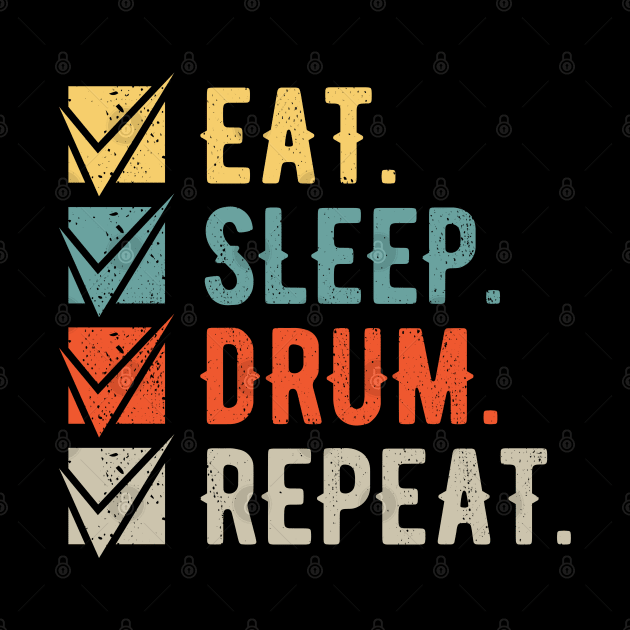 Funny Drums Drummer Gifts by Crea8Expressions