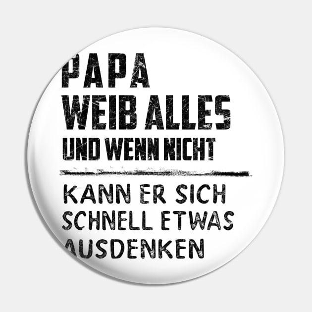 PAPA WEIB ALLES UND WENN NICHT KANN ER SICH SCHNELL ETWAS AUSDENKEN Pin by BonnyNowak