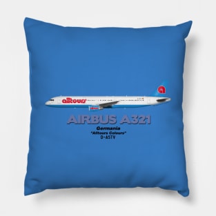 Airbus A321 - Germania "Alltours Colours" Pillow