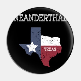 Neanderthal Texas Funny Texas Neanderthals Pin