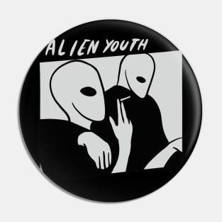 Alien Youth - 90s Alien Pin