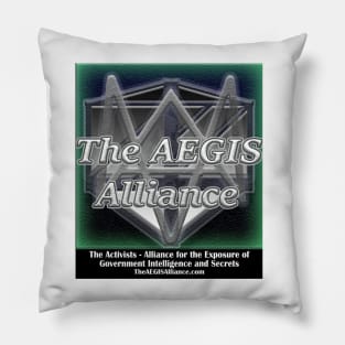 The AEGIS Alliance logo design Pillow