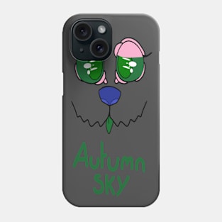 Autumn Sky Face Phone Case