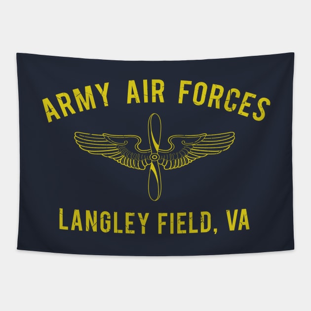Army Air Langley Tapestry by PopCultureShirts