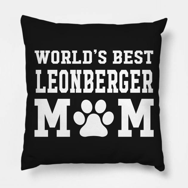 World’s Best Leonberger Mom Pillow by xaviertodd