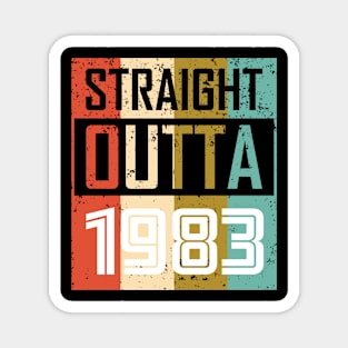 Straight Outta 1983 Magnet