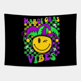 Retro Mardi Gras  New Orleans Men Women Kids Tapestry