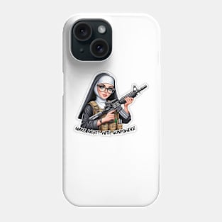 Gun Bless You Phone Case