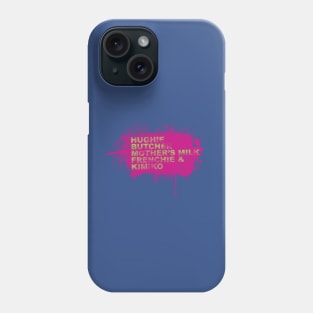 Roll Call (Lime & Pink) Phone Case