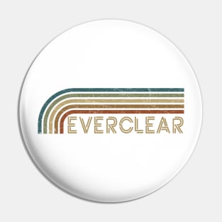 Everclear Retro Stripes Pin