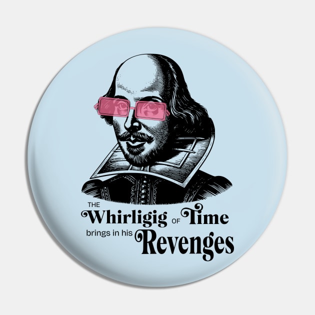 Whirligig of time brings in his revenges Shakespeare Pin by Frolic and Larks