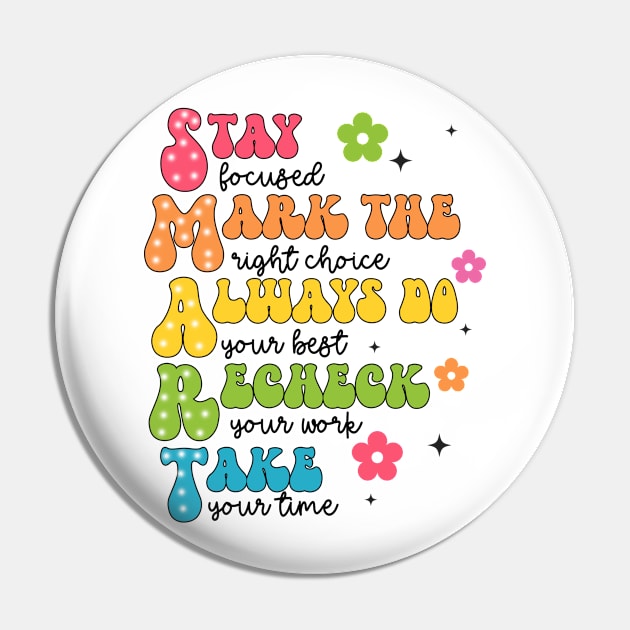 Smart Teacher, Don't Stress Do Your Best, Test Day, Teacher Testing, You Got This, Testing Exam Pin by artbyGreen