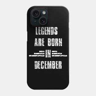 Legends are born Phone Case