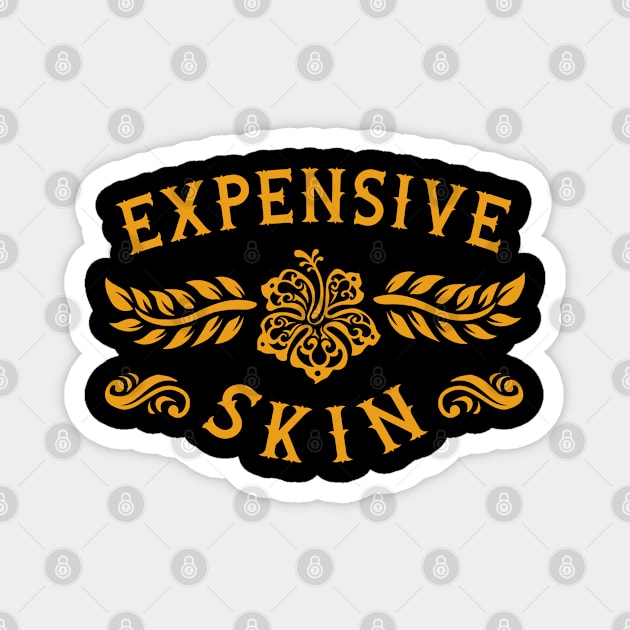 Expensive Skin  Tattoo Artist Machine  Inked Skin Beards Magnet by Caskara