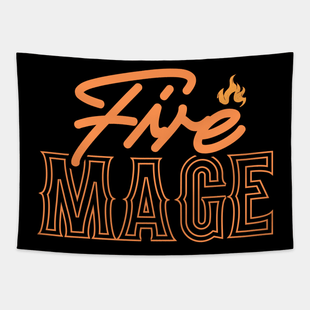 Fire Mage Tapestry by HUNTINGisLIFE