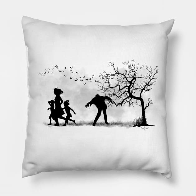 Family First Pillow by Hvmbertogarza