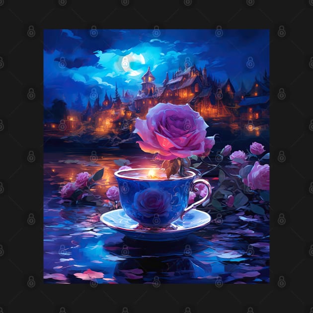 Dream Tea by Phatpuppy Art