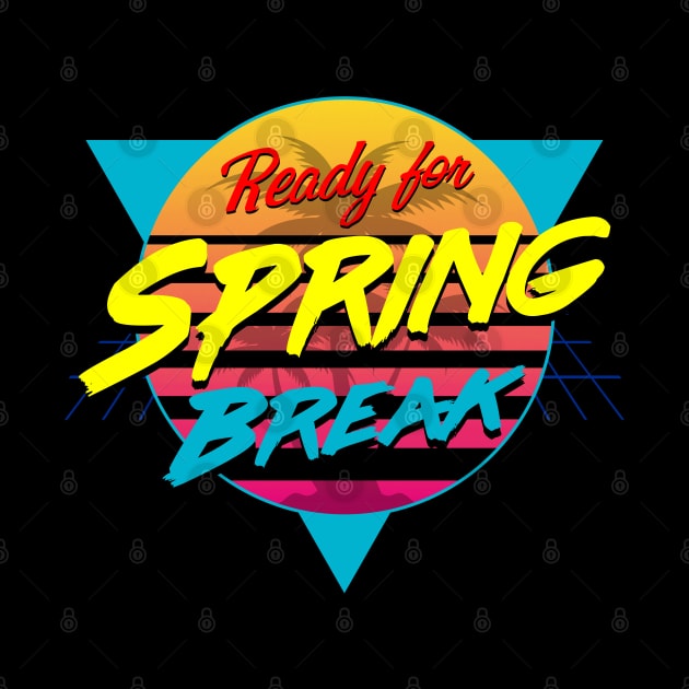 Rad Spring Break Retro 80's Beach Neon Summer Vacation Meme by BoggsNicolas